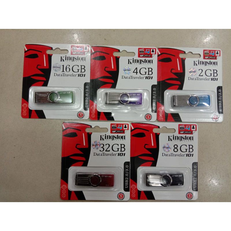 Flashdisk Kingston original 100% 4gb/8gb/16/32