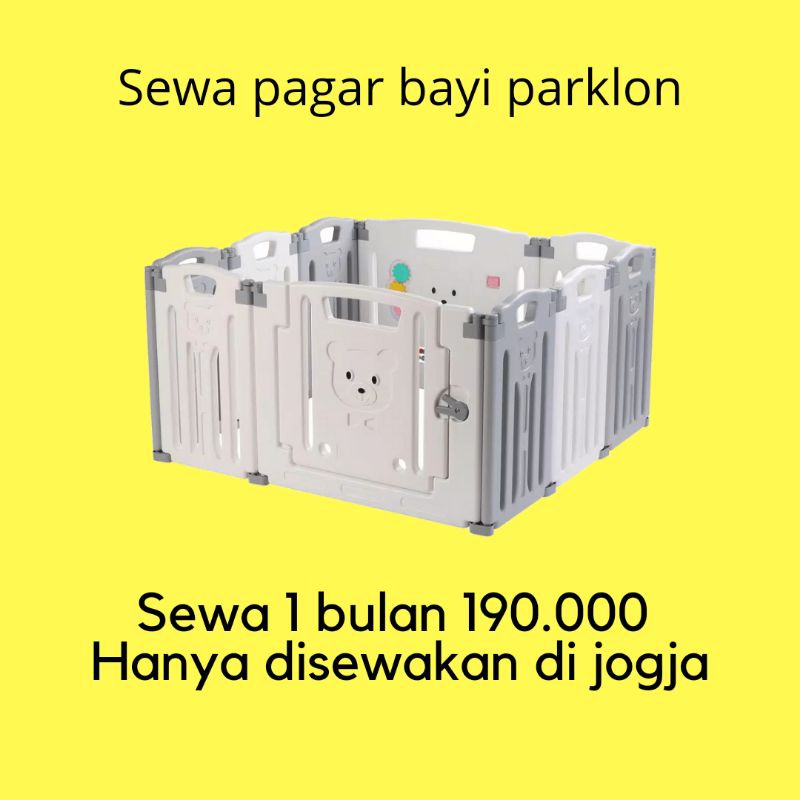 pagar bayi parklon sewa Jogja tidak dijual