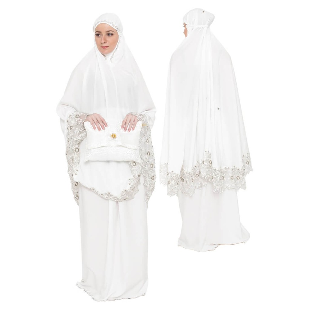 Mukena Cantik Java Seven PUTIH AS COTTON JS 1082