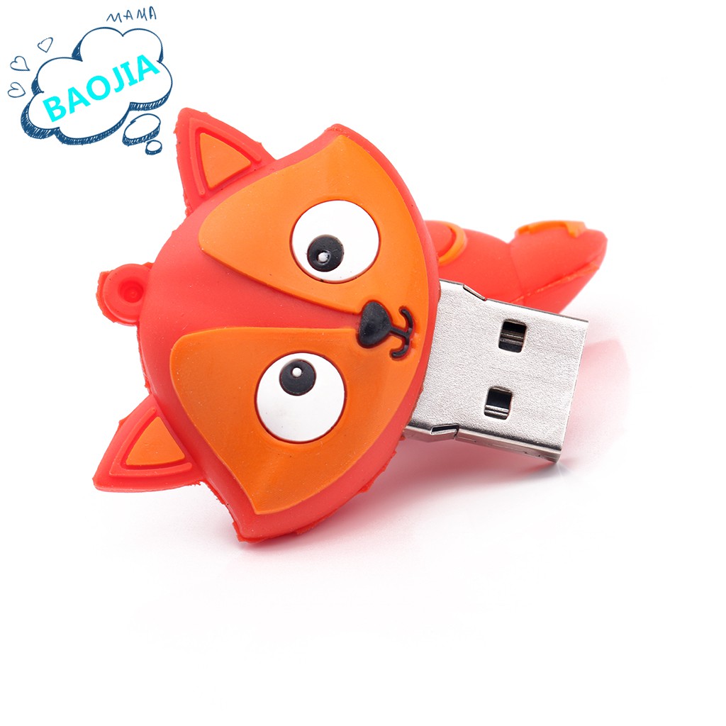 Flash Disk USB Bentuk Kartun Kapasitas 4GB / 8GB / 16GB