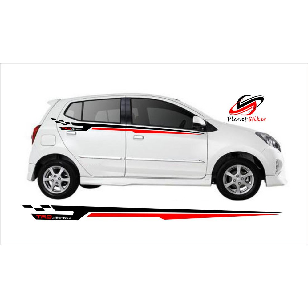 Sticker Cutting Stiker Mobil Agya Ayla Sepasang Mewah Murah