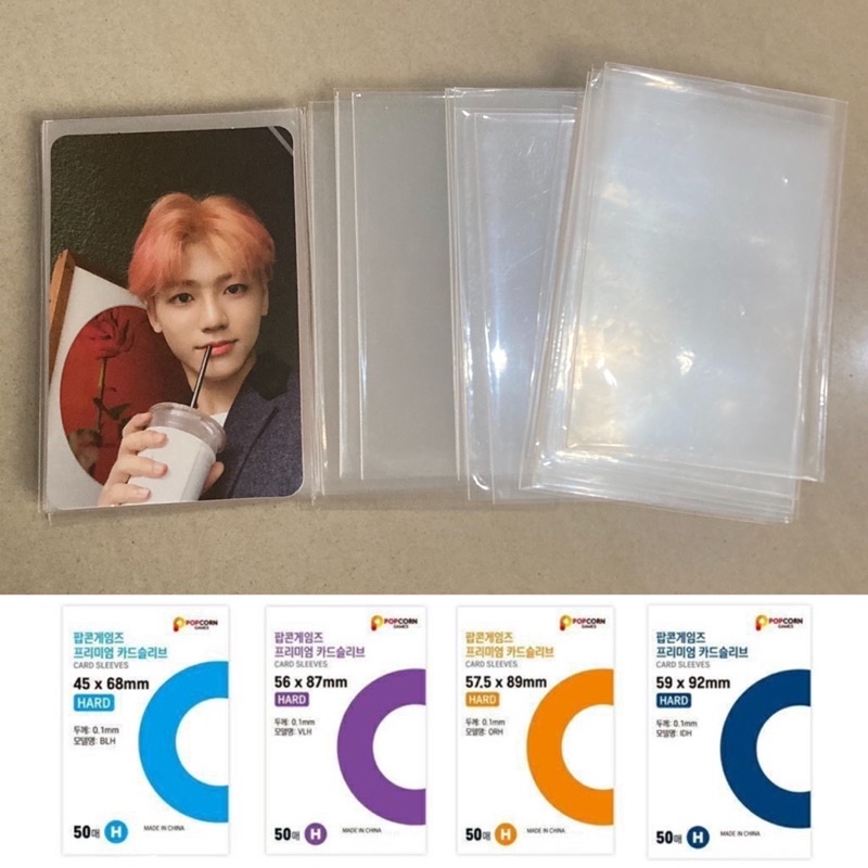 

[READY STOCK] PHOTOCARD HARD INNER SLEEVE POPCORN KOREA