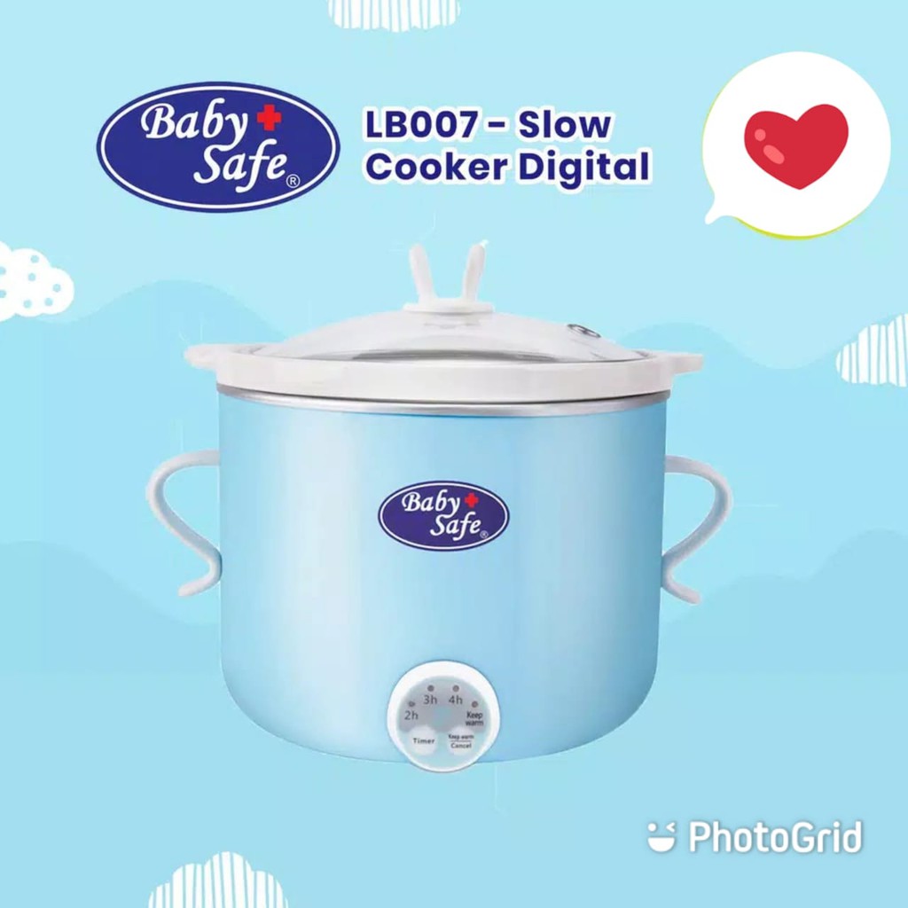 Baby Safe Slow Cooker / Alat Memasak Mpasi LB007 / LB008 / LB009