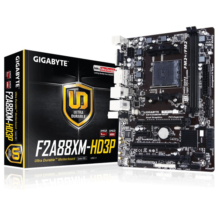 "Gigabyte GA-F2A88XM-HD3P (Socket FM2 )"