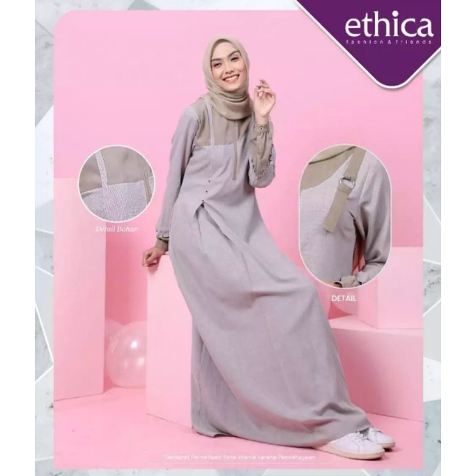 ETHICA Gamis Ayumi 260 - Eucalyptus Size S