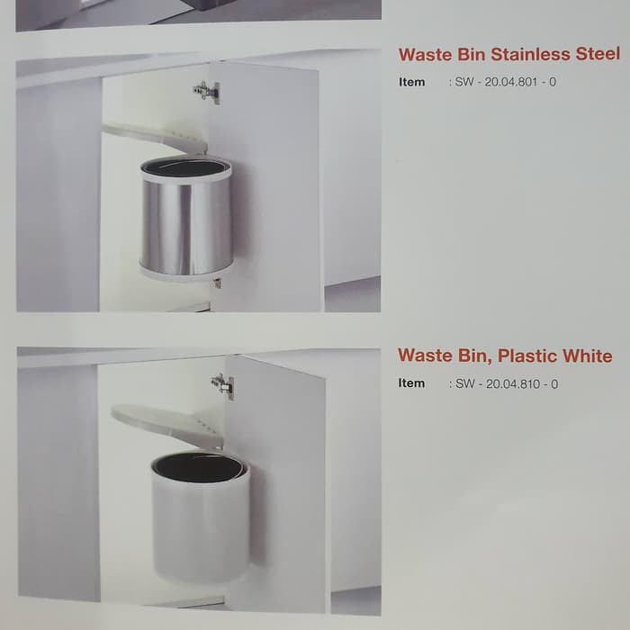 VITCO Tong Sampah Tempat Sampah Plastik WASTE BIN PLASTIC