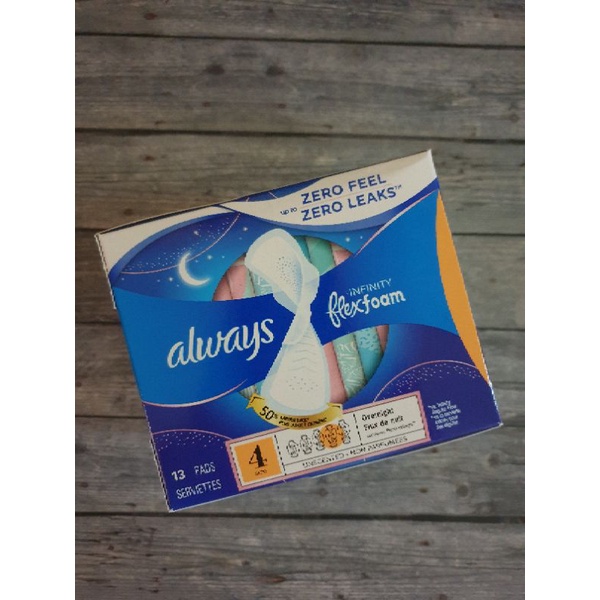 Whisper Always Infinity Flexfoam Pembalut Singapore