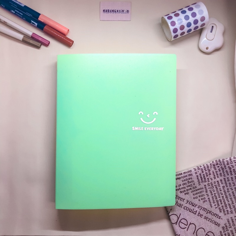 

BINDER ZIPLOCK RING A5 BINDER KEUANGAN A5 HIJAU PASTEL |BINDER SINKINGFUND