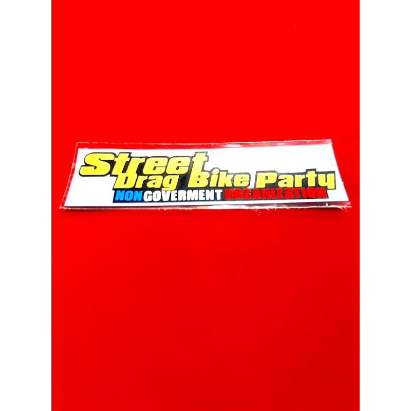 

sticker street bike party