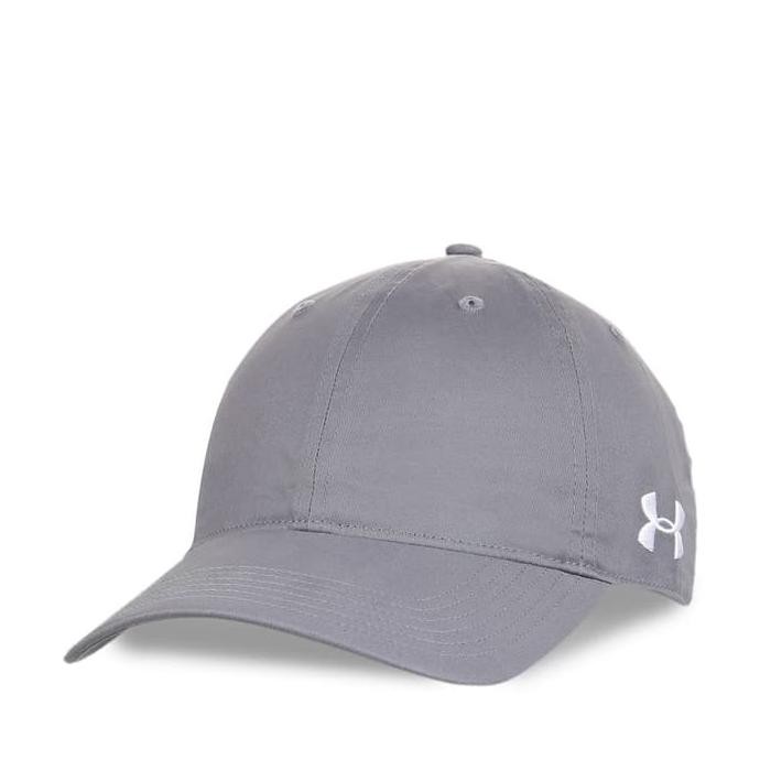 Ready Stok - Original Topi Import Under Armour Men'S Blank Chino Cap Forest Grey