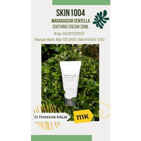 Skin1004 Madagascar Centella Soothing Cream (Preloved)