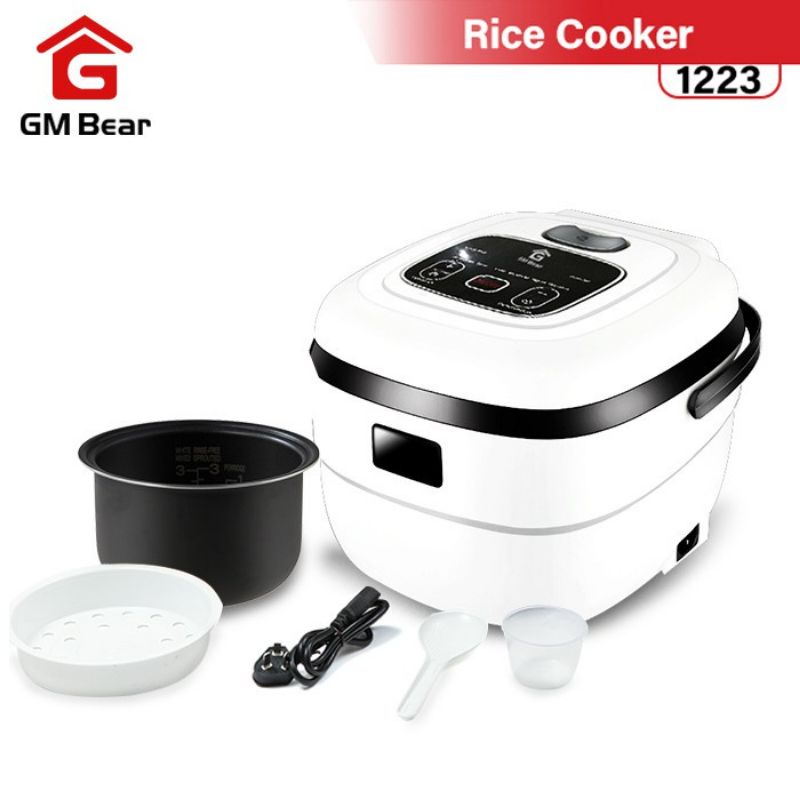 GM Bear multi Rice Cooker 1223-penanak nasi multifungsi
