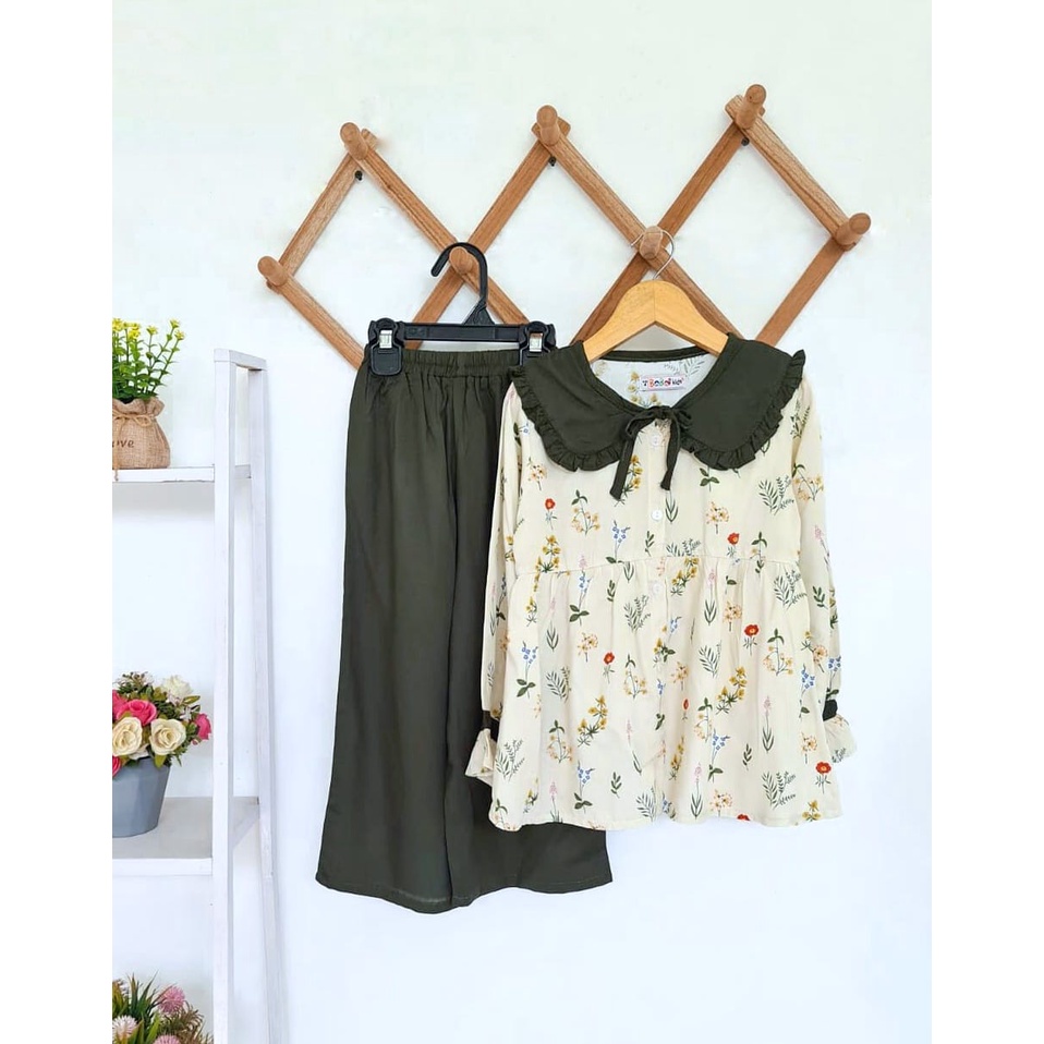 setelan rayon anak/tunik rayon anak