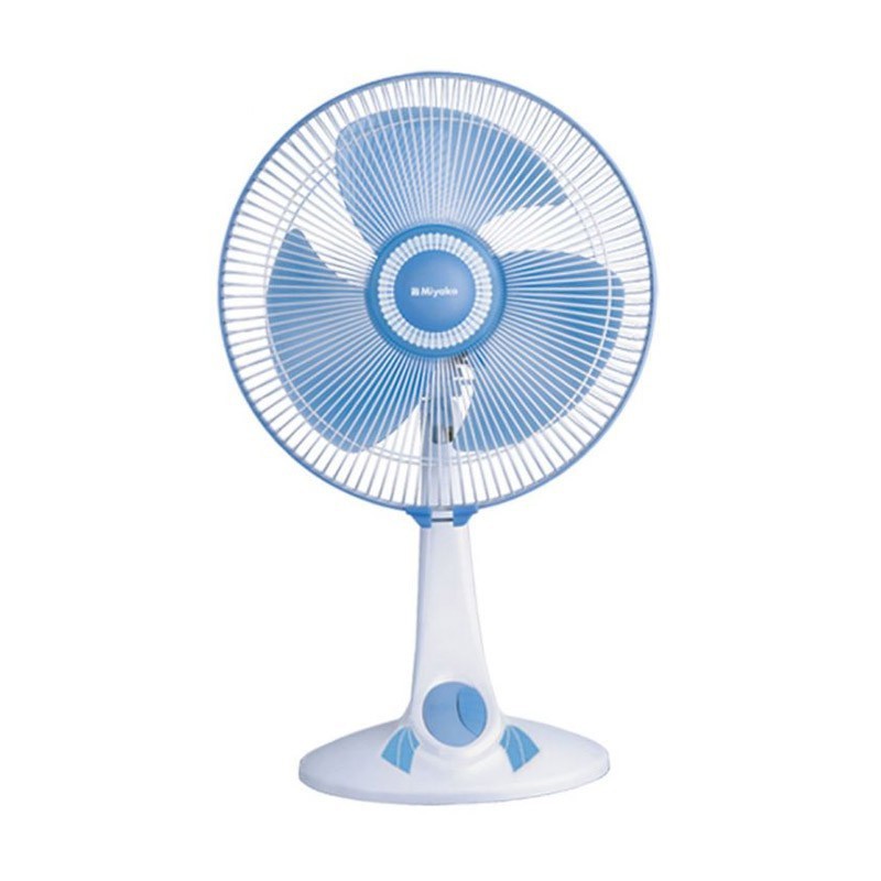 MIYAKO  KAD 1227 B PL - Kipas Angin Desk &amp; Wall Fan 12 inch / Kipas Meja 2in1 12&quot; - Jaring Plastik - Garansi Resmi