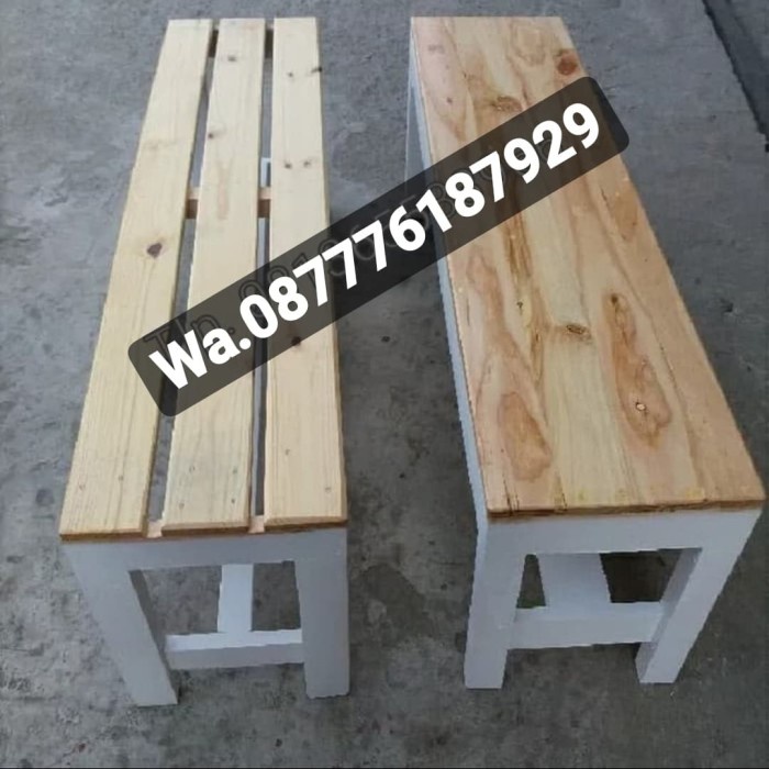 Kursi Kayu - Bangku Panjang Kayu Jati / Bangku Resto / Kursi Cafe Kayu Jati