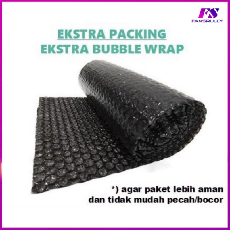

Extra Packing Bubble Wrap Tambahan Bubble untuk Keamanan Pengiriman