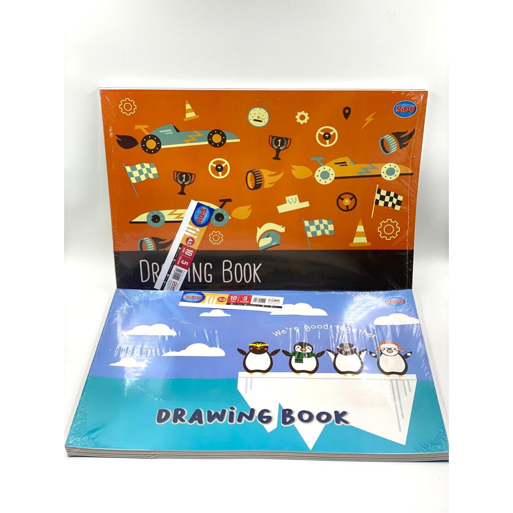 

( 1 BUKU GAMBAR ) BUKU GAMBAR SINAR DUNIA A3 / Drawing Book Sinar Dunia SD SiDu A3