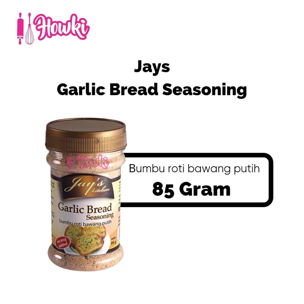 

Jays Garlic Bread Seasoning / Bumbu Roti Bawang Putih