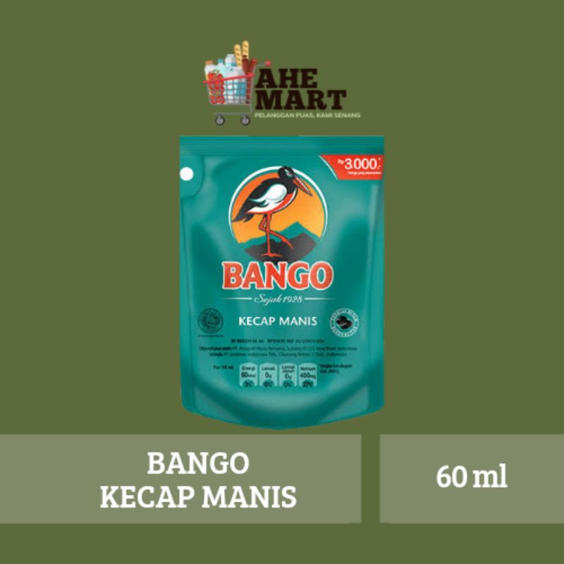 

Kecap Manis Bango 60ml