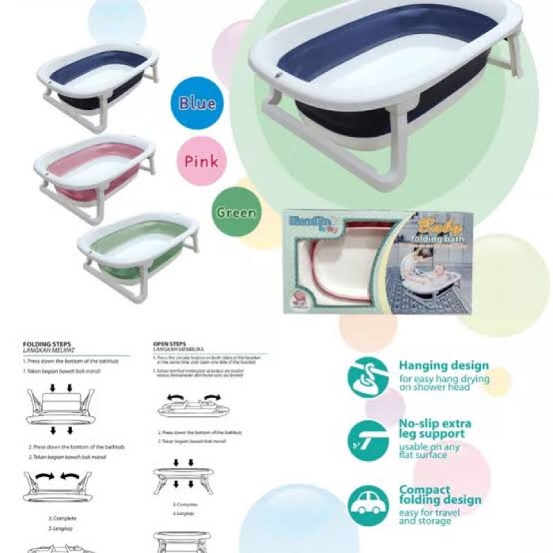 Kandila folding bath