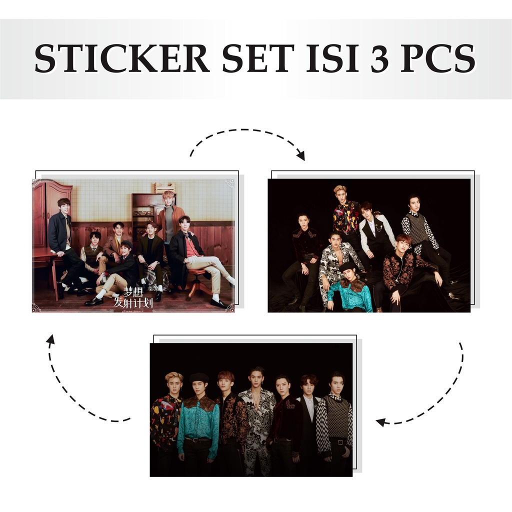 

Sticker WayV NCT Murah Miror Stiker Sticker Kpop Aesthetic