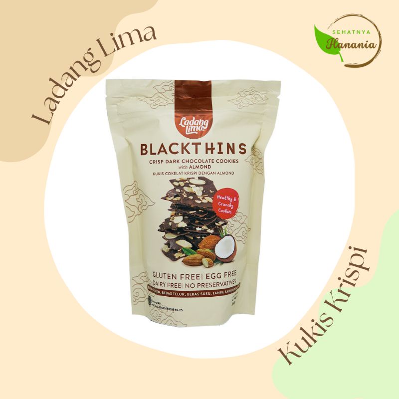 

Crispy Cookies Blackthins Ladang Lima