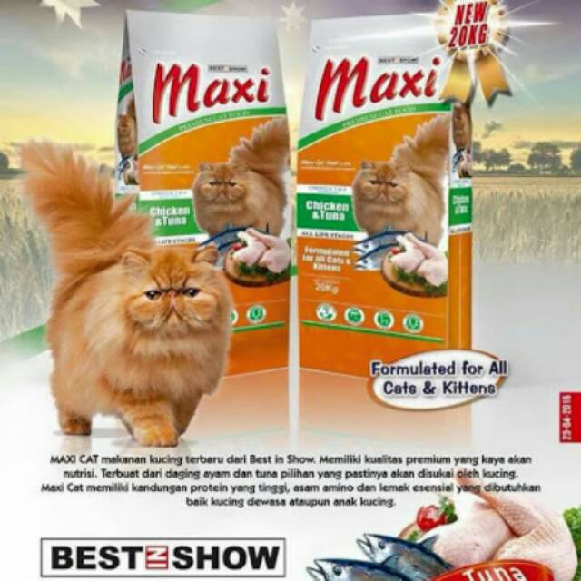 Maxi Cat Food Makanan Kucing Repack Shopee Indonesia