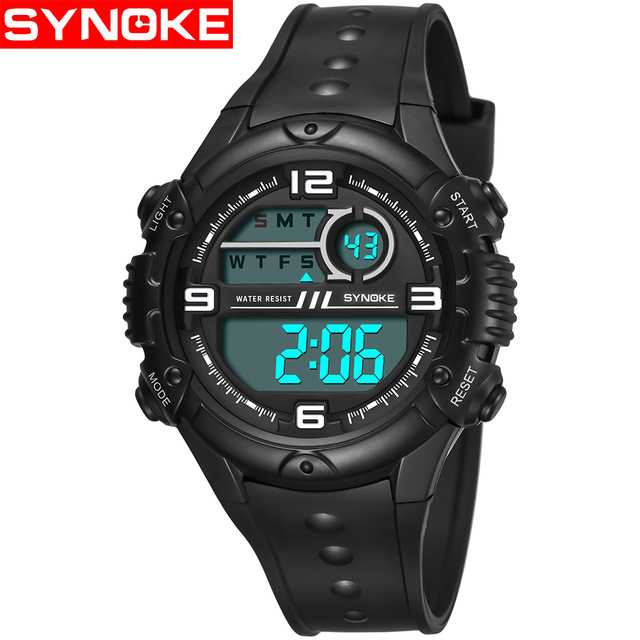 SYNOKE Jam Tangan Digital Sporty Pria - 9628