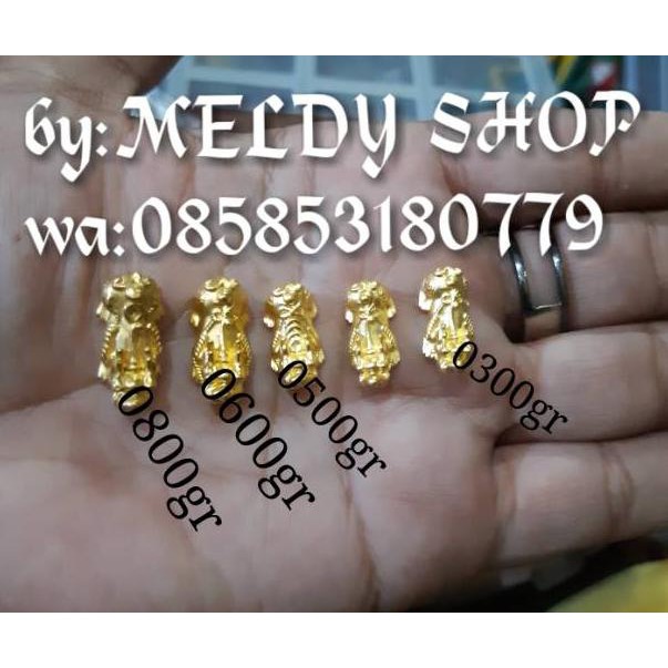 Kode B70 Gelang Tali Merah Cina Emas Hongkong Asli Naga Pixiu 24 Karat Shopee Indonesia