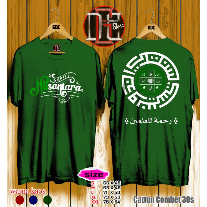 kaos hari santri nasional, santri nusantara