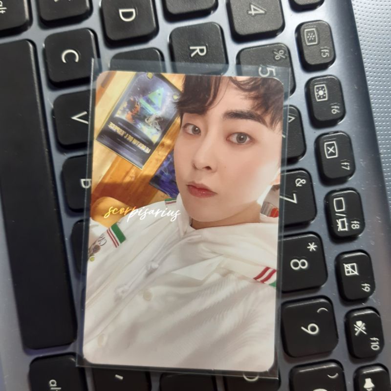 photocard pc xiumin expansion exo don't fight the feeling dftf [baca deskripsi]