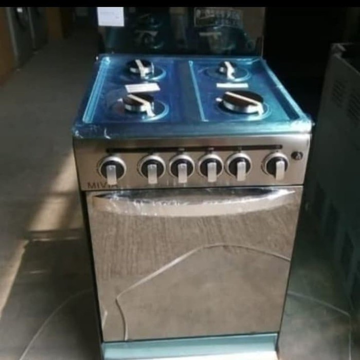 KOMPOR GAS FREESTANDING DIAMANTE MIVIA NEVADA 548 X STAINLESS