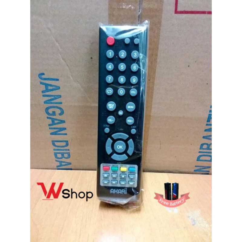 REMOTE/REMOT TV LCD LED AKARI ORIGINAL