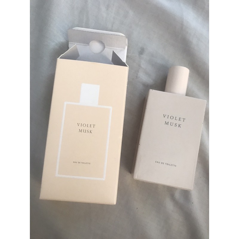 Preloved parfume miniso violet musk 50ml