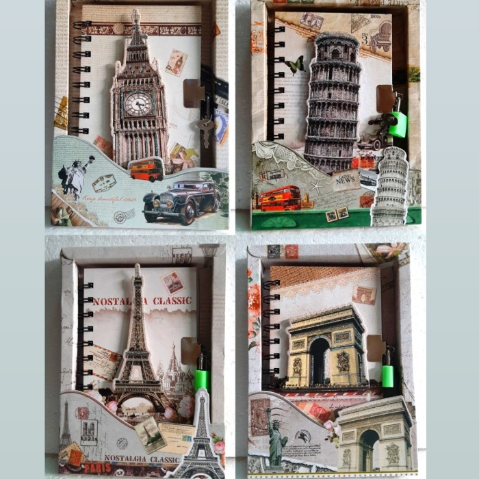 

BUKU DIARY KUNCI GEMBOK TIMBUL GLITER /GAMBAR PARIS/DIARY KUNCI /H343