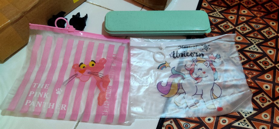 Sendok Garbu Sumpit Set Bahan Jerami Import Murah