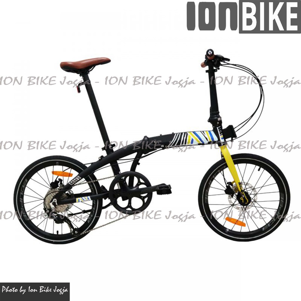 Ecosmo 9 speed nugie ukuran 20 - Sepeda lipat Element Ecosmo Nugie 9sp - Seli 20 Cosmo Murah