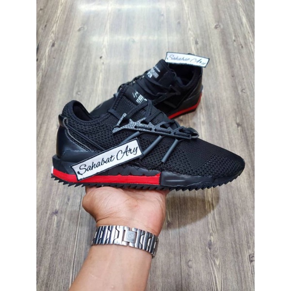 Sepatu Adidas Y-3 Harigane Black Red