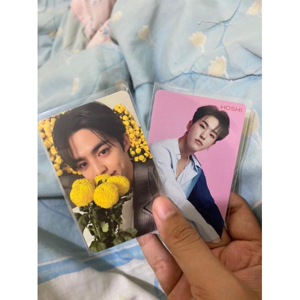 Pc photocard one side scoups your choice seventeen