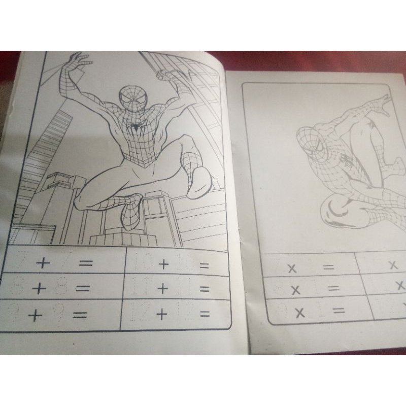 Buku Belajar angka huruf dan mewarnai anak