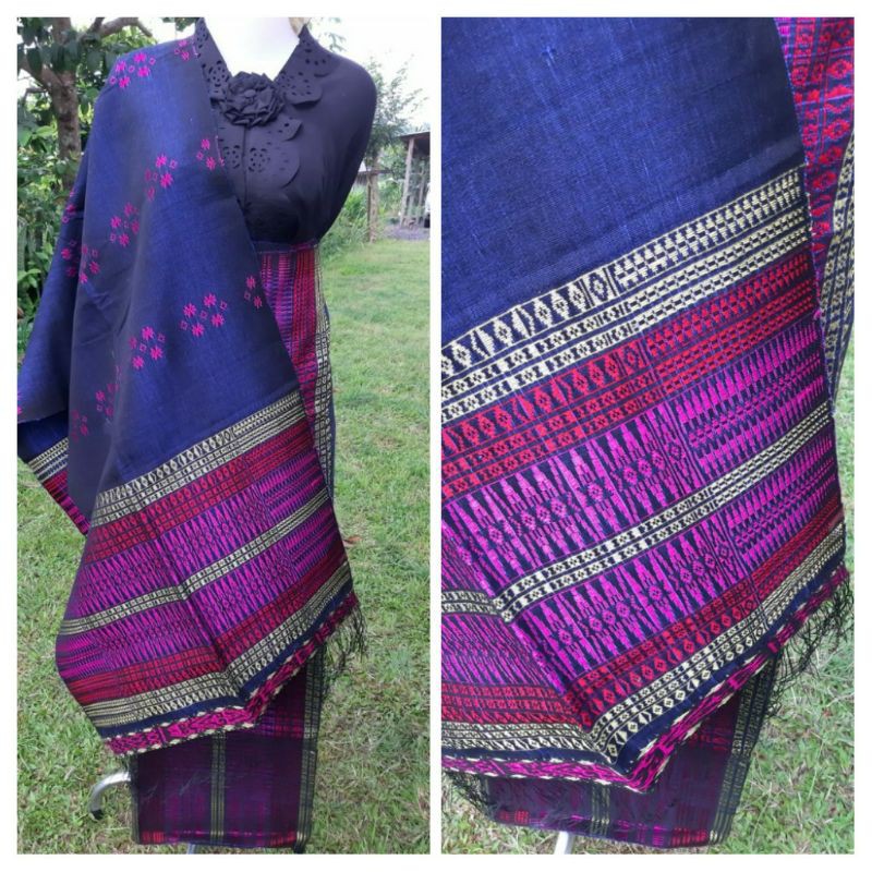 SONGKET PUCCA BINTIK TENUN TANGAN TARUTUNG