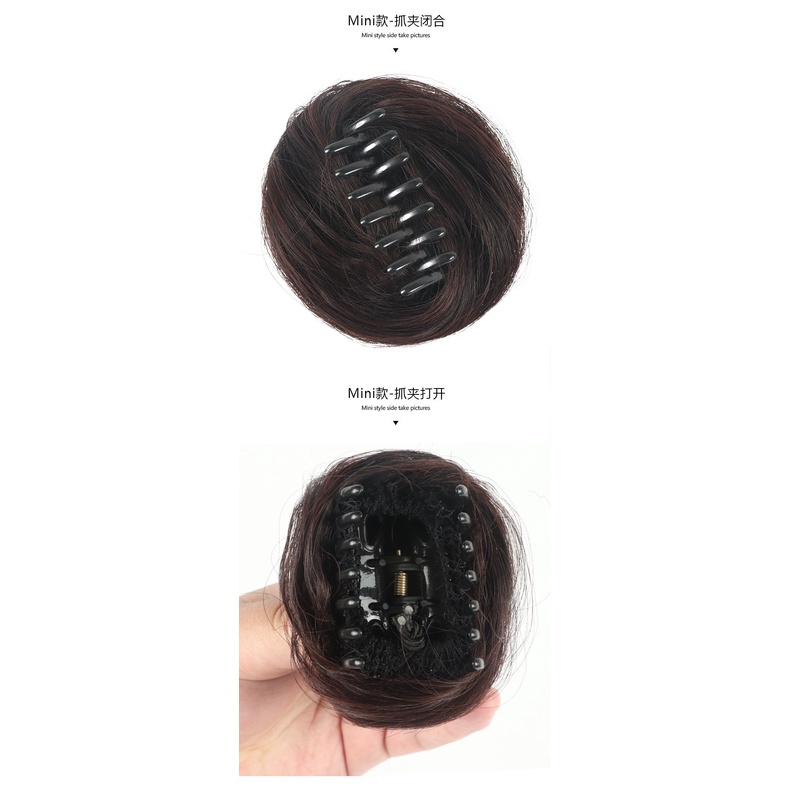 HRBC hair bun hair clip jepitan extension fun bun funbun cepol sanggul