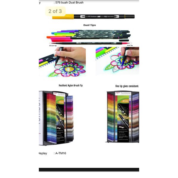 

Termurah Tombow Dual Brush Pen Terlaris