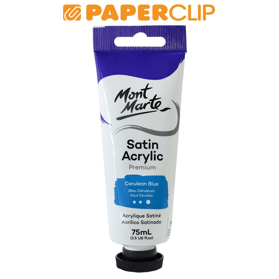 

ACRYLIC SATIN MONT MARTE PMSA7517 CERULEAN BLUE