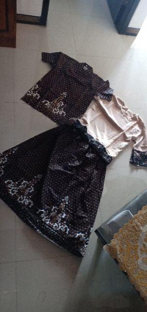 Maura Couple - Sania Ruffle Batik Couple Ori Ndoro Jowi Garansi Termurah Shopee - Batik Solo Modern