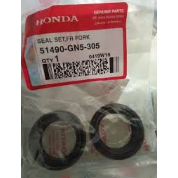 51490-GN5-305 HGP AHM 100% ORIGINAL SIL SHOCK DEPAN HONDA SUPRA X SUPRA FIT LAMA GRAND 51490GN5305