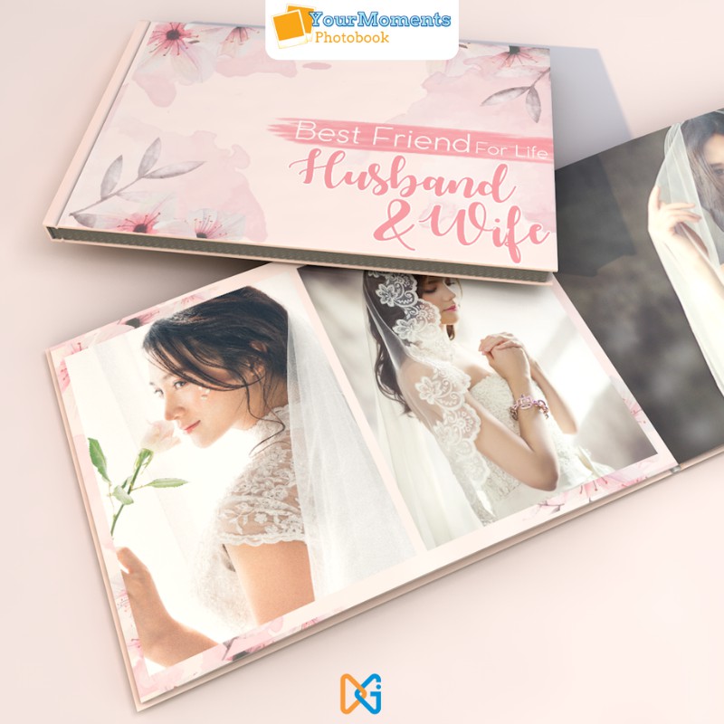 Photobook Hardcover 30 x 20 / Cetak Album Foto / Photo Book Majalah Ratu Series Large A4