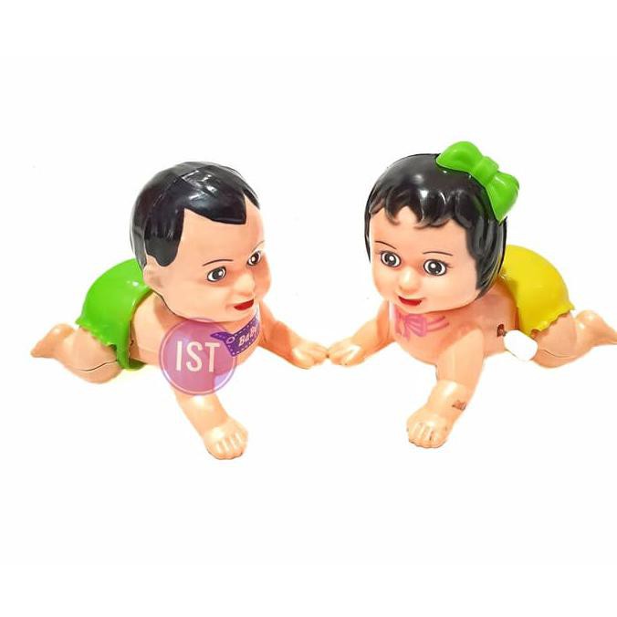 Boneka Bayi Merangka Putar
