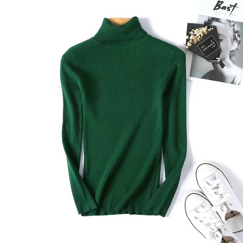 TURTLENECK RAJUT TANGAN PANJANG