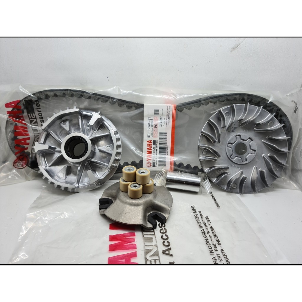 Jual VANBELT + RUMAH ROLLER SET + KIPAS RUMAH ROLLER MIO SPORTY/FINO